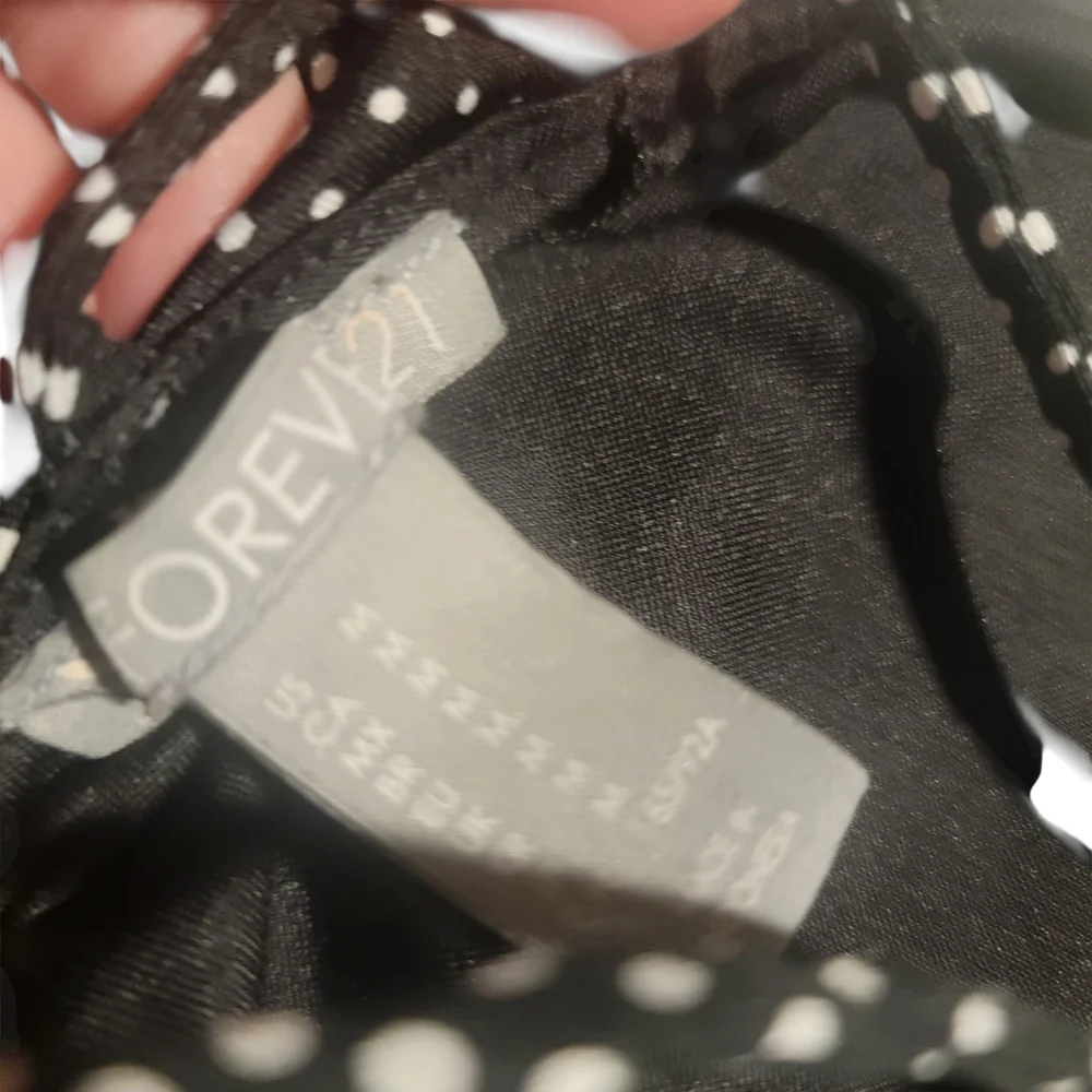 Forever 21 Black and White Sports Bras Intimates